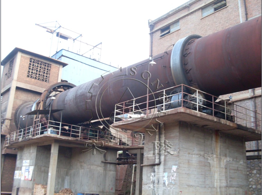 回轉窯設備現場